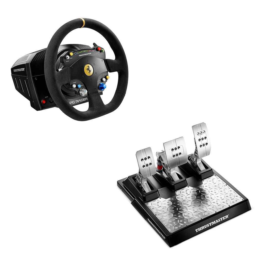 Thrustmaster TS-PC Racer Ferrari Bundle (CLEARANCE) - THRUSTMASTER T-LCM  PEDALS